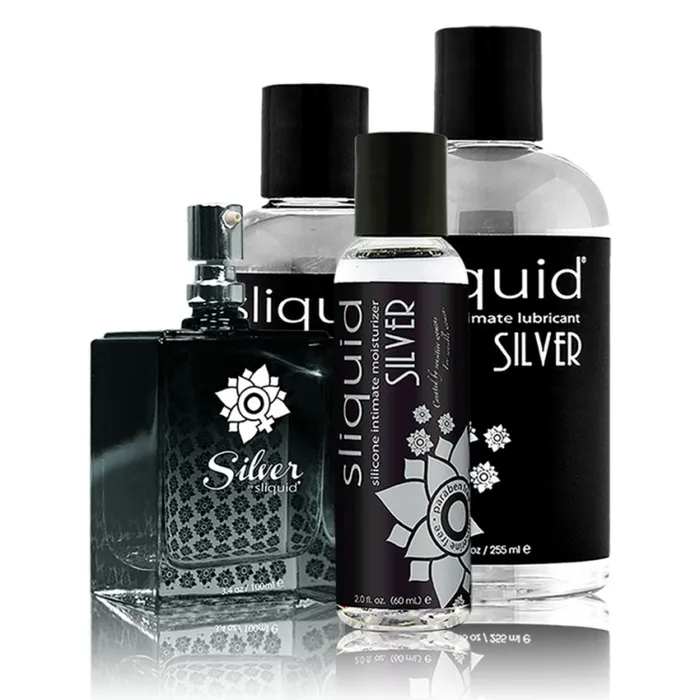 Sliquid Lubricants Sliquid Silver Silicone Lubricant