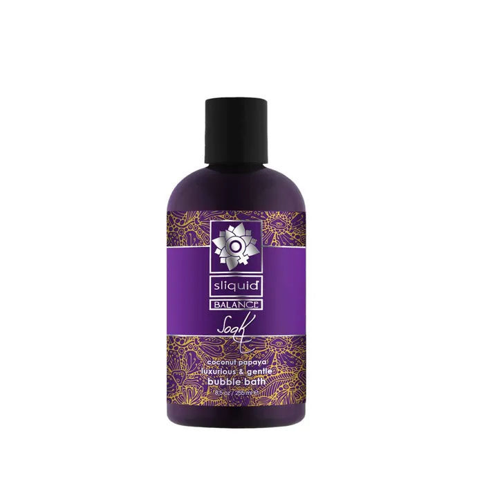 Sliquid Vibrators Sliquid Soak Luxurious Gentle Bubble Bath 85 oz Coconut Papaya Sliquid Vibrators Sliquid Soak Luxurious Gentle Bubble Bath 85 oz Coconut Papaya