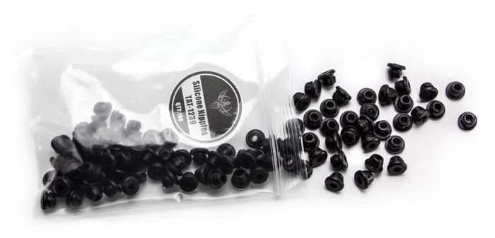 Snug Fit Rubber Nipples Bag of 100 Tattoo Supplies Precision Male Sex Toys