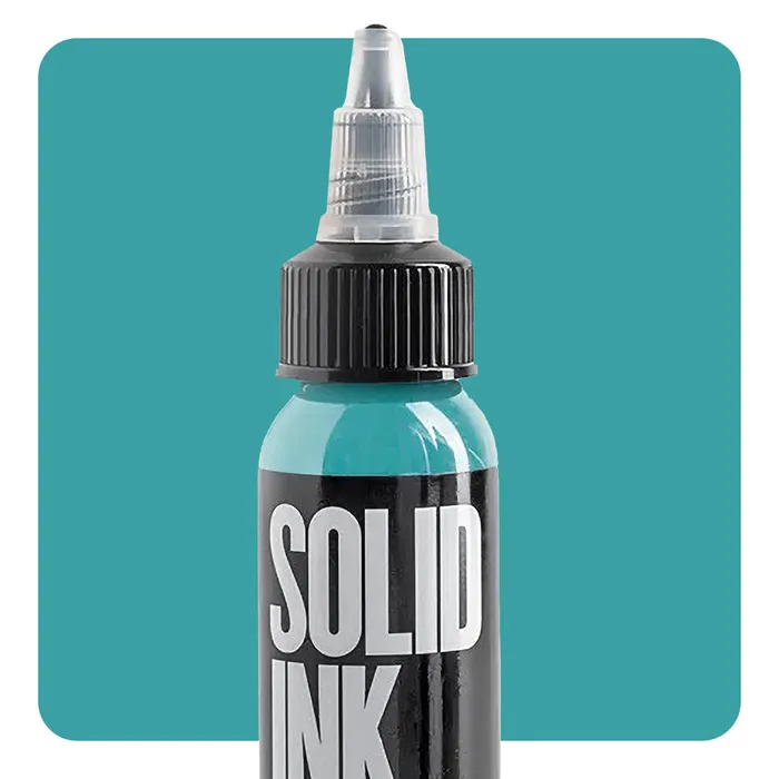 Solid Ink Vibrators Miami Blue Solid Ink Pick Size