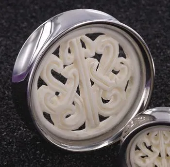 SYNTHESIS PLUGS Steel and Bone Meet 18mm 34mm Price Per 1 Elementals Organics Male Sex Toys