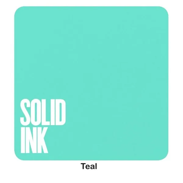 Teal Solid Ink Pick Size Solid Ink Vibrators