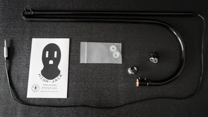 The Bowers Group LLC Vibrators The HighJack by Joshua Bowers 5 Magnetic Crane for Tattoo Workstation