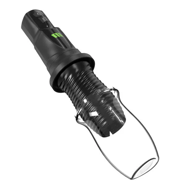 Third Base Vibrating Rotating Automatic Stroker Blush Male Sex Toys