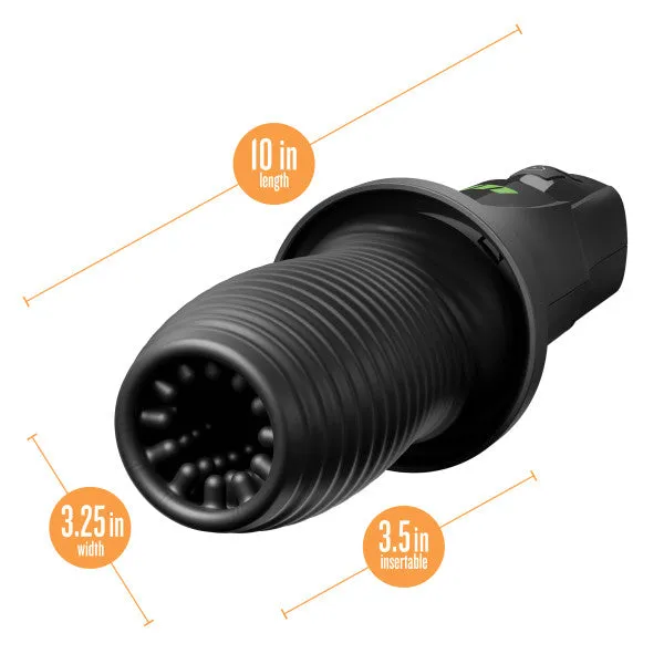 Third Base Vibrating Rotating Automatic Stroker Blush Male Sex Toys