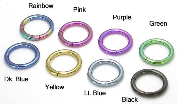 Tilum 12g Titanium Segment Ring Price Per 1 Tilum Male Sex Toys
