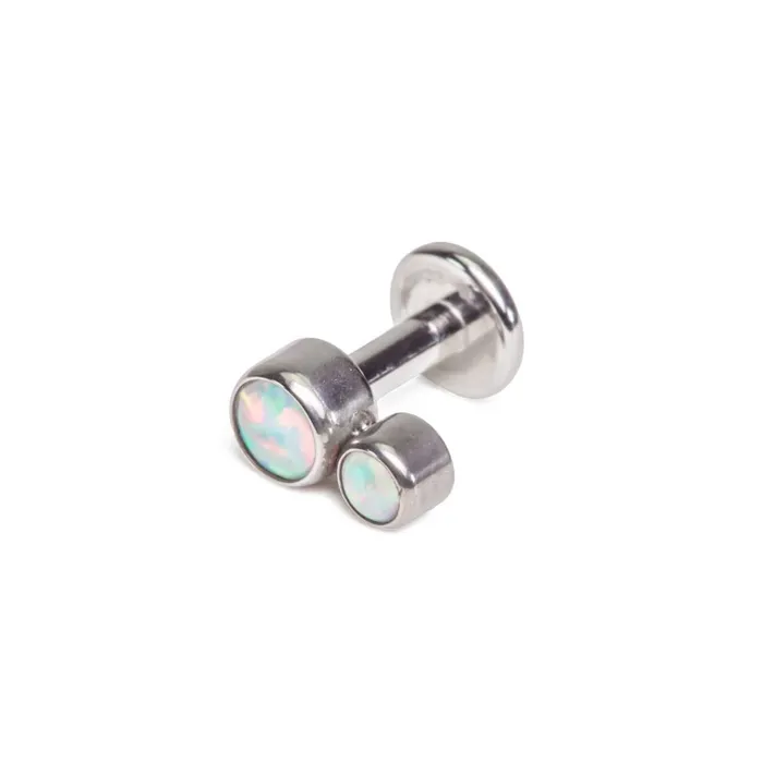 Tilum 14g12g Internally Threaded Stacked Opal Cluster Top Price Per 1 Tilum Vibrators