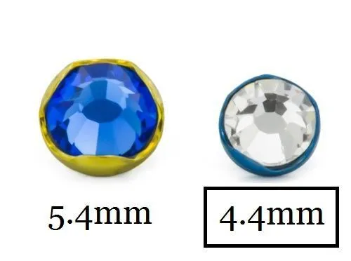 Tilum 14g 12g Internally Threaded Titanium 44mm Jeweled ProngSet Top Price Per 1 Tilum Anal Tilum 14g 12g Internally Threaded Titanium 44mm Jeweled ProngSet Top Price Per 1 Tilum Anal