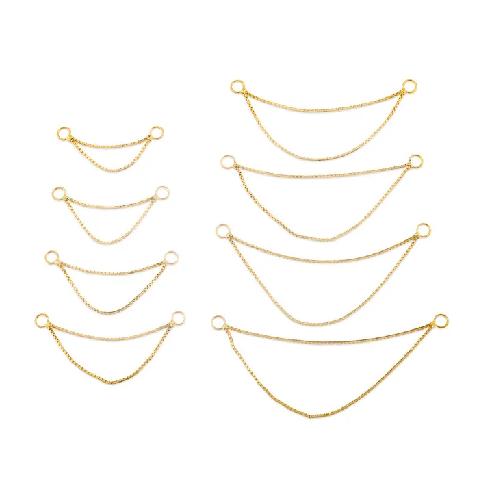 Tilum 14kt Yellow Gold Double Box Chain Price Per 1 Tilum Vibrators