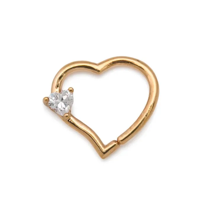 Tilum 16g 14kt Yellow Gold Heart Bendable Ear Jewelry with Crystal Heart Jewel LeftFacing Price Per 1 Tilum Female Sex Toys Tilum 16g 14kt Yellow Gold Heart Bendable Ear Jewelry with Crystal Heart Jewel LeftFacing Price Per 1 Tilum Female Sex Toys