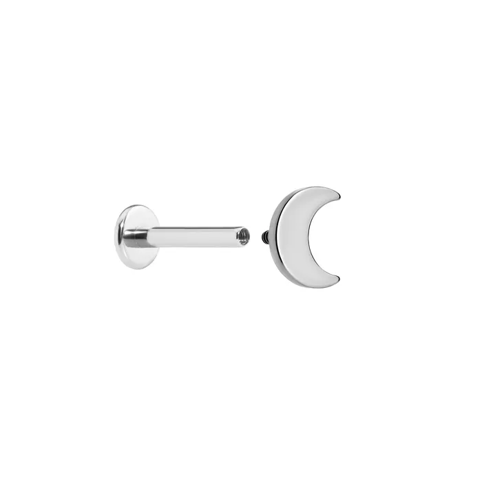 Tilum 18g16g Crescent Moon Titanium Top Price Per 1 Tilum Vibrators