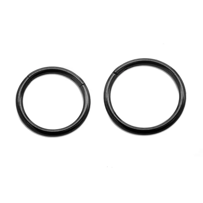 Tilum 18g PVD Black Titanium Segment Clicker Price Per 1 Tilum Anal