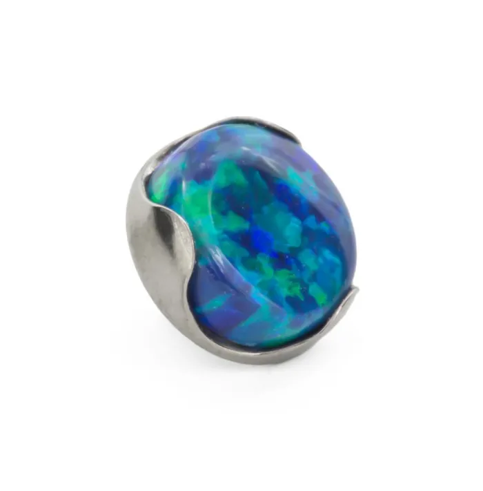 Tilum Anal Tilum 14g12g Titanium 4mm Opal ProngSet Top Price Per 1