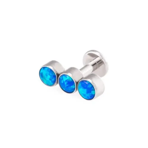 Tilum Dildos Tilum 18g16g Internally Threaded 4mm Opal Stop Light Cluster Top Price Per 1