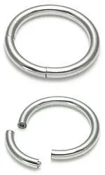 Tilum Male Sex Toys Tilum 16g High Polish Titanium Segment Ring Price Per 1