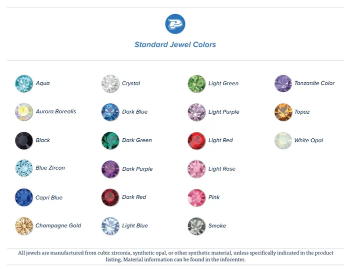 Tilum Stacked Jewel Cluster Captive Bead Price Per 1 Tilum Vibrators