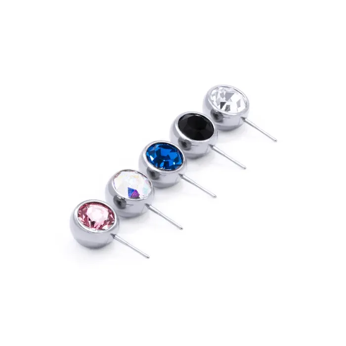 Tilum Titanium 90 Jeweled Threadless Ball Top Price Per 1 Tilum Male Sex Toys