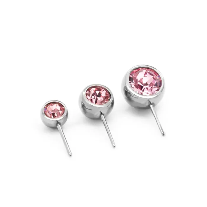 Tilum Titanium 90 Jeweled Threadless Ball Top Price Per 1 Tilum Male Sex Toys
