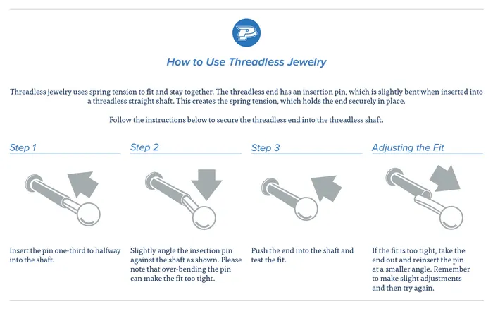Tilum Titanium Threadless Ball Top Price Per 1 Tilum Male Sex Toys