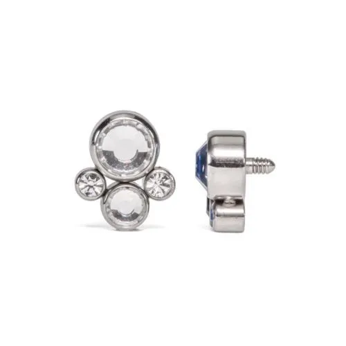 Tilum Vibrators Tilum 14g12g Internally Threaded Jewel Bubble Cluster Top Price Per 1 Tilum Vibrators Tilum 14g12g Internally Threaded Jewel Bubble Cluster Top Price Per 1
