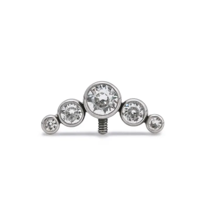 Tilum Vibrators Tilum 14g12g Internally Threaded Titanium Jewel VShaped Top Price Per 1 Tilum Vibrators Tilum 14g12g Internally Threaded Titanium Jewel VShaped Top Price Per 1