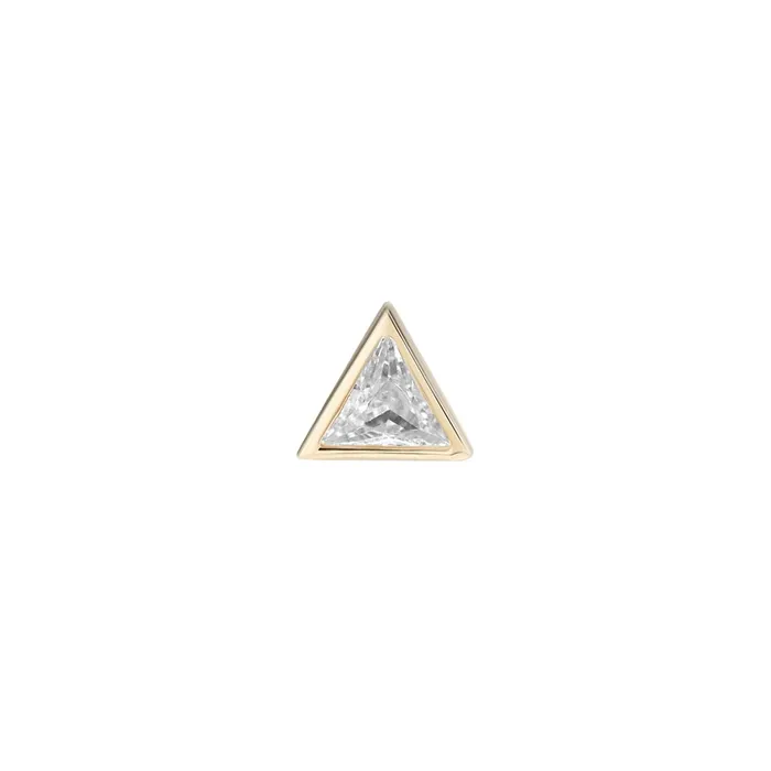 Tilum Vibrators Tilum 14kt Yellow Gold Jeweled Triangle Threadless Top Price Per 1 Pick Jewel Color Tilum Vibrators Tilum 14kt Yellow Gold Jeweled Triangle Threadless Top Price Per 1 Pick Jewel Color