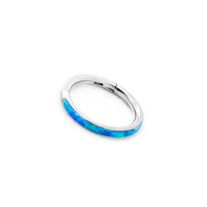 Tilum Vibrators Tilum 16g Sideline Opal Titanium Clicker Price Per 1