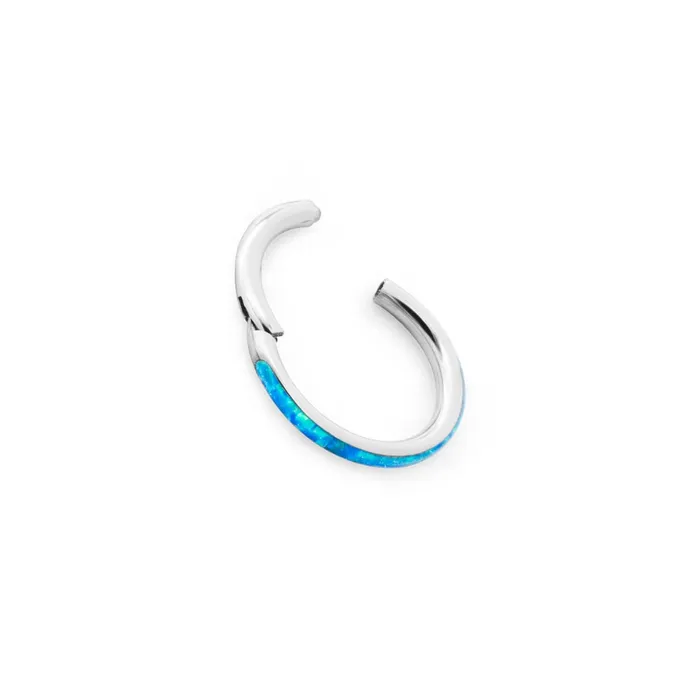 Tilum Vibrators Tilum 16g Sideline Opal Titanium Clicker Price Per 1