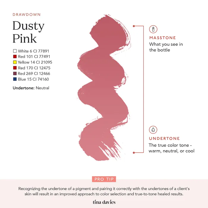 Tina Davies Collection Dusty Pink Perma Blend Perma Blend Vibrators