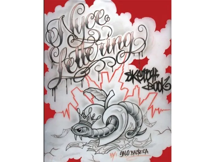USA Vibrators Nyce Lettering Sketchbook by Galo Balseca