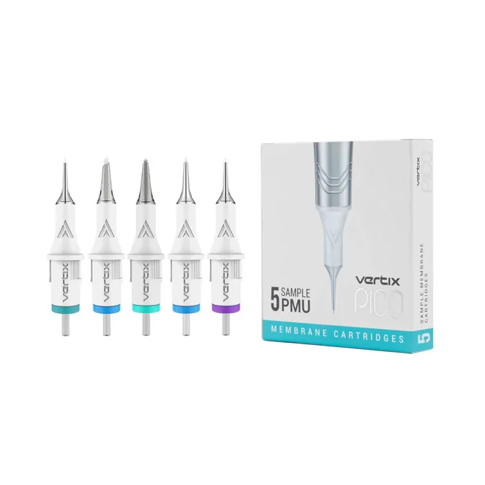 Vertix Pico Male Sex Toys Vertix Pico PMU Membrane Cartridge Needles Sample Pack of 5