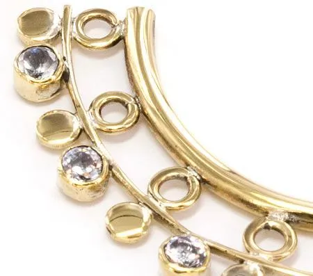 Vibrators 14g 4g Bronze Indonesian EYO Hoop Earrings Price Per 2 Elementals Organics