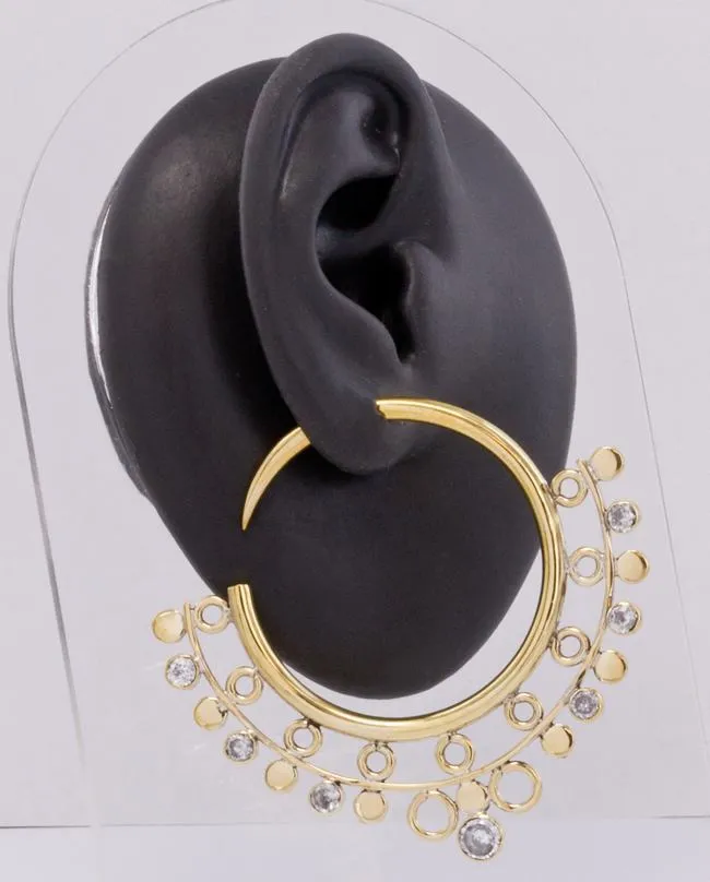 Vibrators 14g 4g Bronze Indonesian EYO Hoop Earrings Price Per 2 Elementals Organics