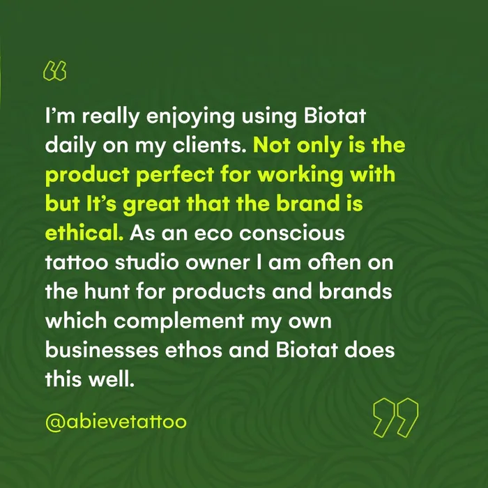 Vibrators BioTat Biotat Numbing Green Soap Concentrated 16oz Bottle