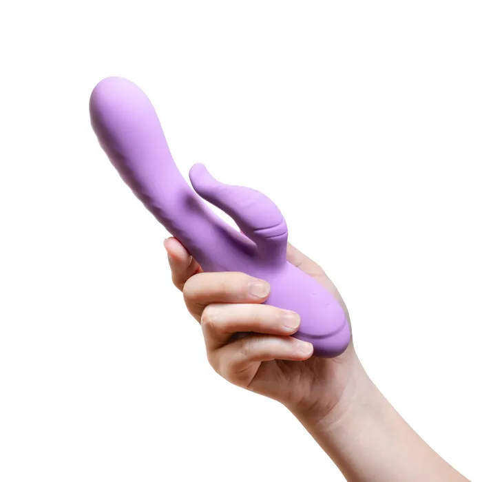 Vibrators Blush Evelyn Beginner GSpot Rabbit Vibrator Purple