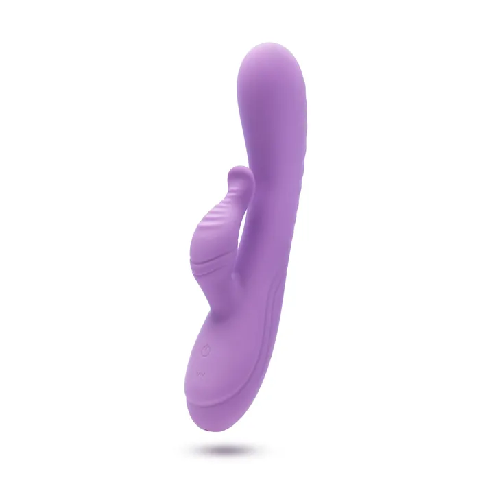Vibrators Blush Evelyn Beginner GSpot Rabbit Vibrator Purple