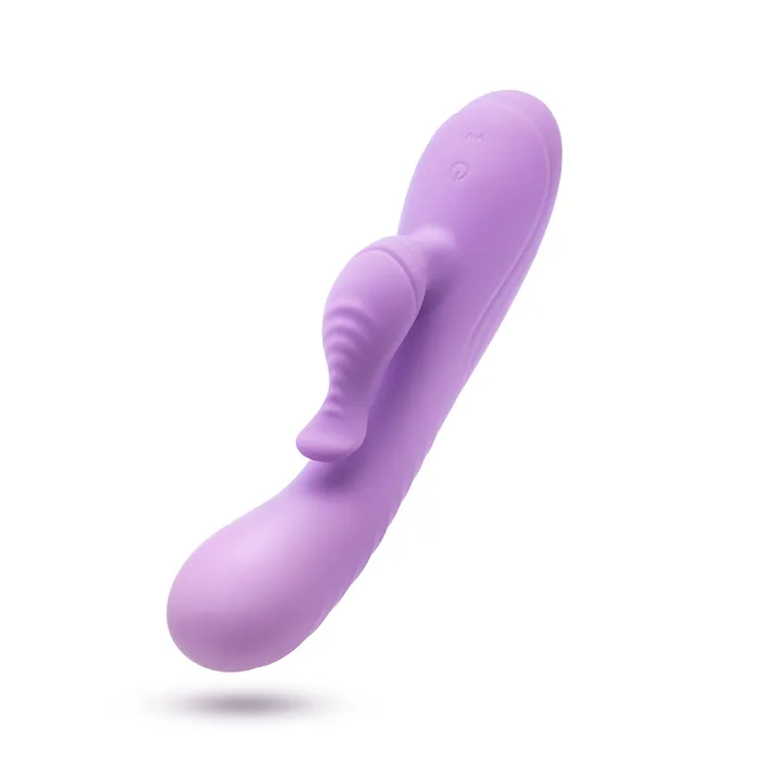 Vibrators Blush Evelyn Beginner GSpot Rabbit Vibrator Purple