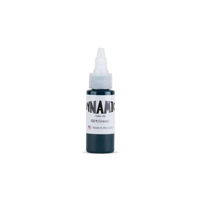 Vibrators Dynamic Dynamic Green Tattoo Ink 1oz Bottle