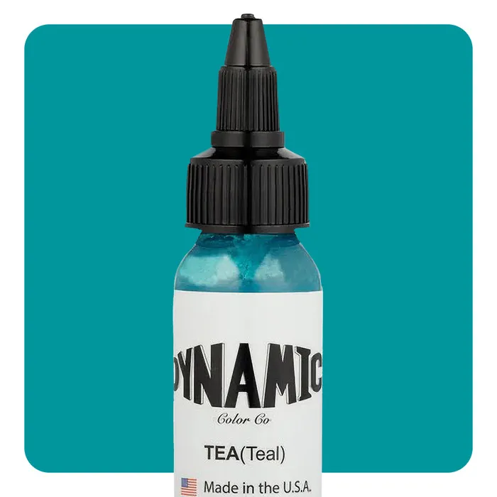 Vibrators Dynamic Dynamic Teal Tattoo Ink 1oz Bottle