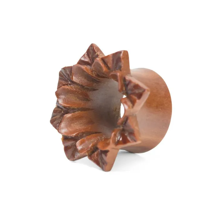 Vibrators Elementals Organics Blooming Lotus Saba Wood Organic Tunnel 6mm30mm Price Per 1