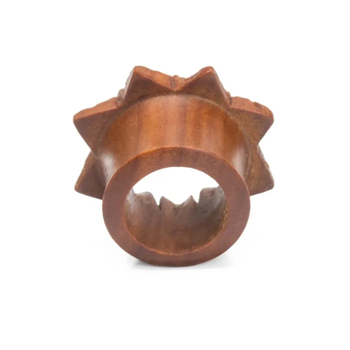 Vibrators Elementals Organics Blooming Lotus Saba Wood Organic Tunnel 6mm30mm Price Per 1