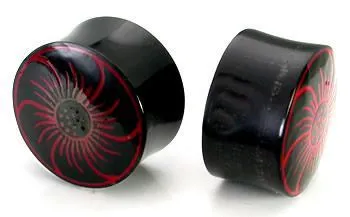 Vibrators Elementals Organics RED RESIN DAISY Flower Design Wholesale Organic Jewelry Horn 8mm24mm Price Per 1 Vibrators Elementals Organics RED RESIN DAISY Flower Design Wholesale Organic Jewelry Horn 8mm24mm Price Per 1