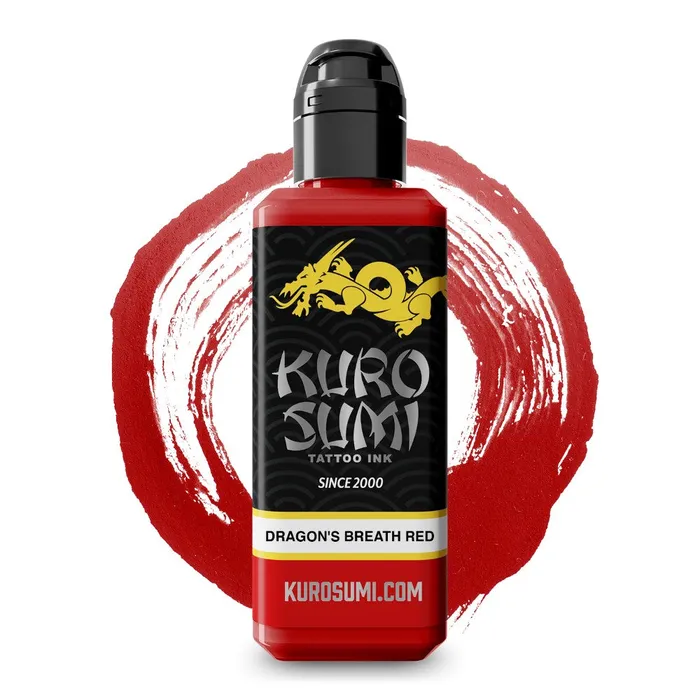 Vibrators Kuro Sumi Dragons Breath Red Kuro Sumi Tattoo Ink Pick Size