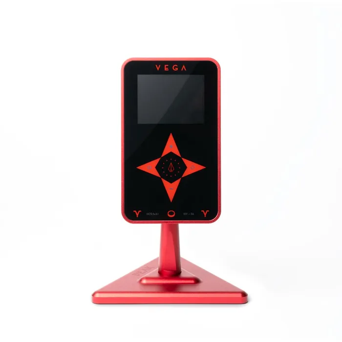 Vibrators Peak Peak Vega Tattoo Power Supply Red Aluminum