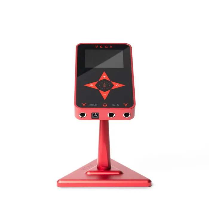 Vibrators Peak Peak Vega Tattoo Power Supply Red Aluminum