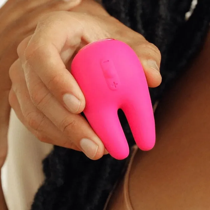 Vibrators Pipedream Products JimmyJane Form 2 Pro Dual Motor External Vibrator Pink
