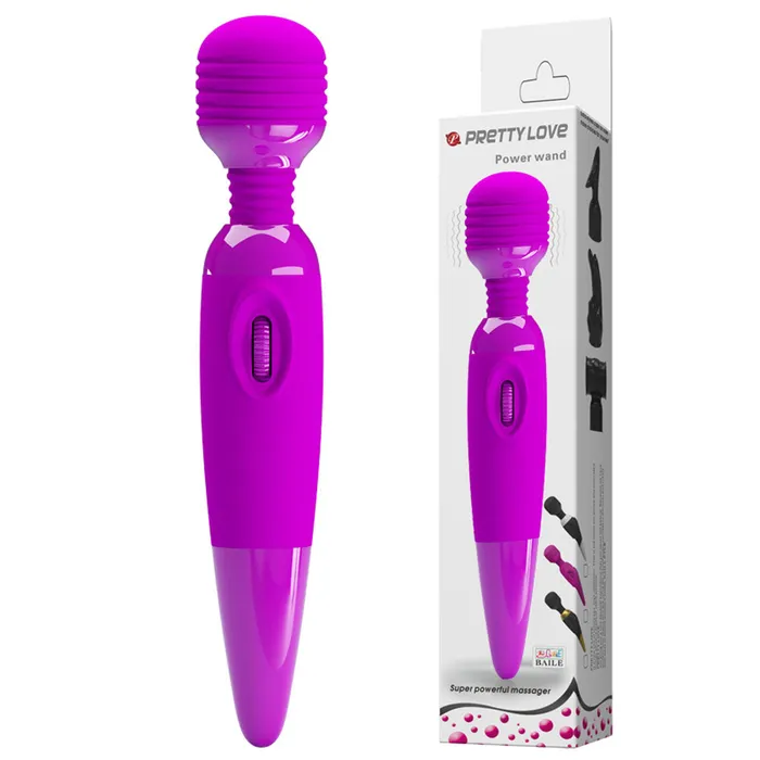 Vibrators Pleasher Spot Pretty Love Power Wand