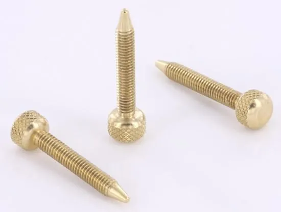 Vibrators Precision Long Brass Contact Screw M4 Metric Version 1