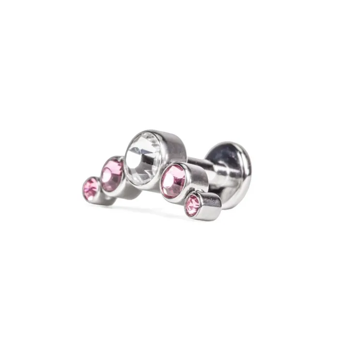 Vibrators Tilum 14g12g Internally Threaded Crescent Cluster Top Choose 4mm Jewel Color Price Per 1 Tilum