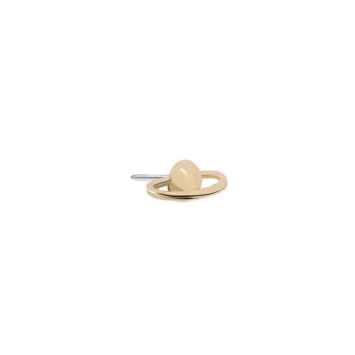 Vibrators Tilum 14kt Yellow Gold Saturn Threadless Top Price Per 1 Tilum